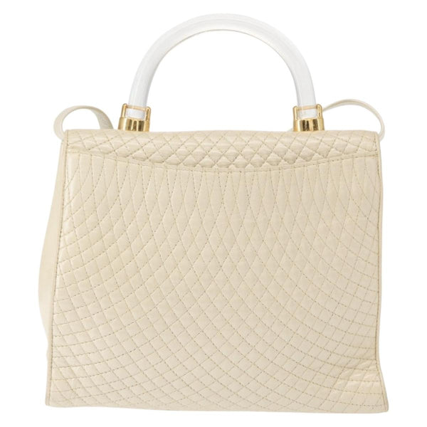 Bally Vintage Handbag Quilted Leather
