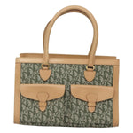 Christian Dior Vintage Trotter Double Pocket Tote Diorissimo Canvas Large - image 15