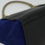 Celine Tricolor Trapeze Bag Leather Large - image 11