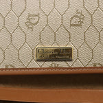 Christian Dior Vintage Honeycomb chain Canvas - image 6