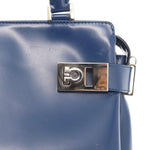 Salvatore Ferragamo Double Gancini Side Buckle Tote Leather Medium - image 12