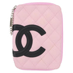 Chanel Cambon Zip Around Cosmetic Case Quilted Leather - image 1