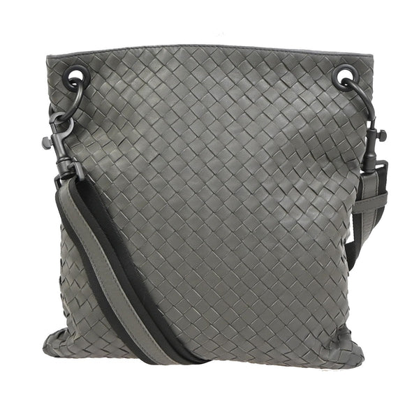 Bottega Veneta Flat Messenger Bag Intrecciato Nappa Medium - image 1