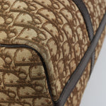 Christian Dior Vintage Trotter Boston Bag Diorissimo Canvas Large - image 13
