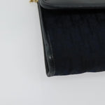 Christian Dior Vintage Chain Flap Shoulder Bag Diorissimo Canvas Medium - image 9
