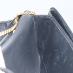 Christian Dior Vintage Chain Flap Shoulder Bag Leather - image 19