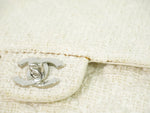 Chanel Timeless - Classic Double Flap Bag Quilted Tweed Medium - image 9