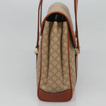 Celine Vintage Macadam Handbag Canvas and Leather - image 3