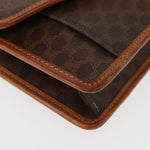 Celine Vintage Macadam Shoulder Bag Canvas and Leather - image 9