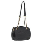 Bally Vintage Chain Shoulder Bag Quilted Leather - image 1