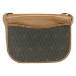 Christian Dior Vintage Honeycomb Flap Crossbody Bag Canvas and Leather - image 2