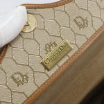 Christian Dior Vintage Honeycomb Shoulder Bag Canvas - image 6