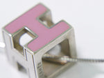 Hermes Cage d'H Pendant Necklace Metal - image 5