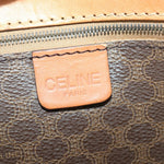 Celine Vintage Macadam Boston bag Canvas and Leather - image 6