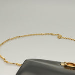 Salvatore Ferragamo Vintage Gancini Chain Shoulder Bag Patent Leather - image 15
