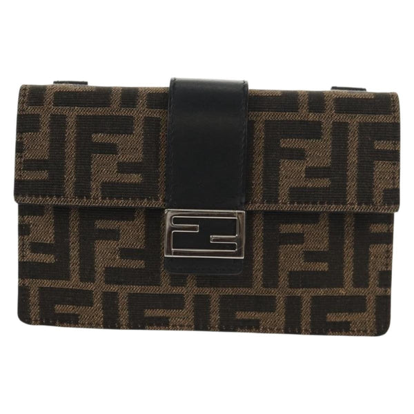 Fendi Baguette Convertible Belt Bag Zucca canvas - image 1