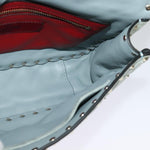 Valentino Garavani Rockstud Spike Flap Bag Quilted Suede Medium - image 16