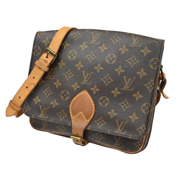 Louis Vuitton Cartouchiere Handbag Monogram Canvas GM - image 1