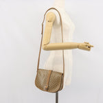 Celine Vintage Macadam Shoulder Bag Canvas Small - image 15