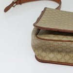 Celine Vintage Macadam Shoulder Bag Canvas and Leather - image 9