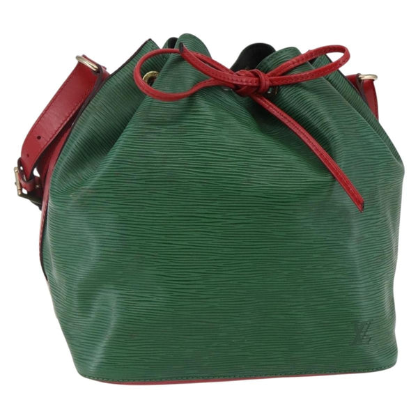 Louis Vuitton Petit Noe Handbag Two Tone Epi Leather - image 1