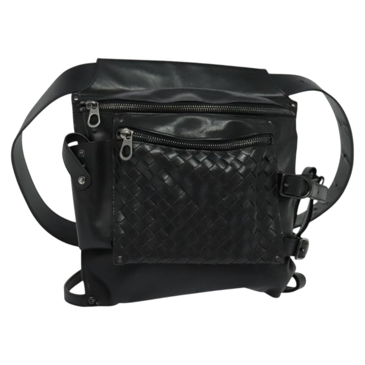 Bottega Veneta Utility Waist Bag Leather with Intrecciato - image 1