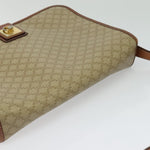 Celine Vintage Macadam Shoulder Bag Canvas and Leather - image 15