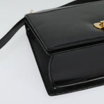 Salvatore Ferragamo Gancini Shoulder Bag Patent Leather - image 8