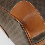 Celine Vintage Duffle Bag Canvas and Leather - image 10