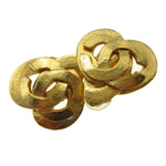 Chanel CC logo heart Gold-plated - image 3
