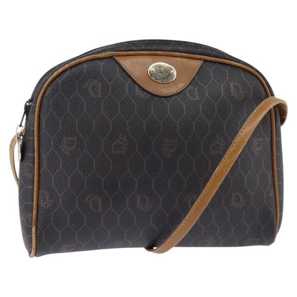 Christian Dior Vintage Honeycomb Shoulder Bag Canvas - image 1