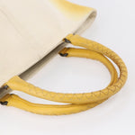 Bottega Veneta Braided Handle Open Tote Bag Canvas with Leather - image 8