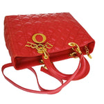 Christian Dior Vintage Lady Dior Bag Cannage Quilt Lambskin Medium - image 12