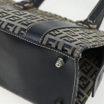 Fendi Vintage Satchel Zucchino Canvas Mini - image 11