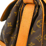 Louis Vuitton Saumur Handbag Monogram Canvas 35 - image 10