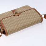 Celine Vintage Macadam Shoulder Bag Canvas and Leather - image 16