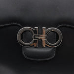 Salvatore Ferragamo Gancini Shoulder Bag Leather - image 12