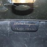 Salvatore Ferragamo Vintage Gancini Chain Shoulder Bag Patent Leather - image 6