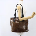 Celine Vintage Macadam Shoulder Bag Macadam Canva  Vinyl - image 14