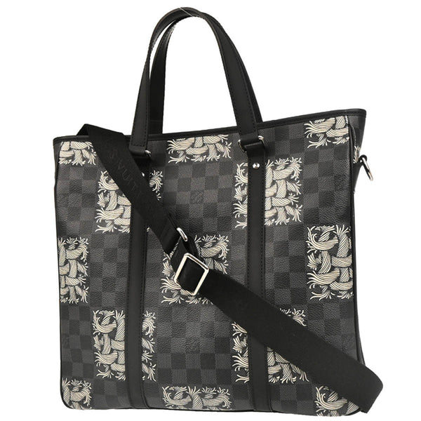 Louis Vuitton Tadao Handbag Limited Edition Nemeth Damier Graphite PM