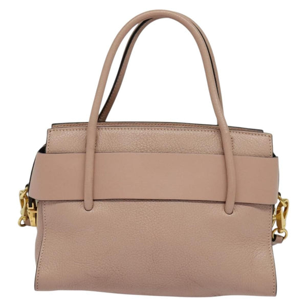 Miu Miu Madras Fiocco Bow Tote Leather Small