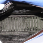 Prada Impunturato Buckle Flap Messenger Bag Canvas - image 5