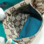 Gucci Vintage Double Belt Bag GG Canvas with Leather Small - image 5