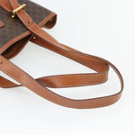 Celine Vintage Macadam Tote bag Canvas and Leather - image 14