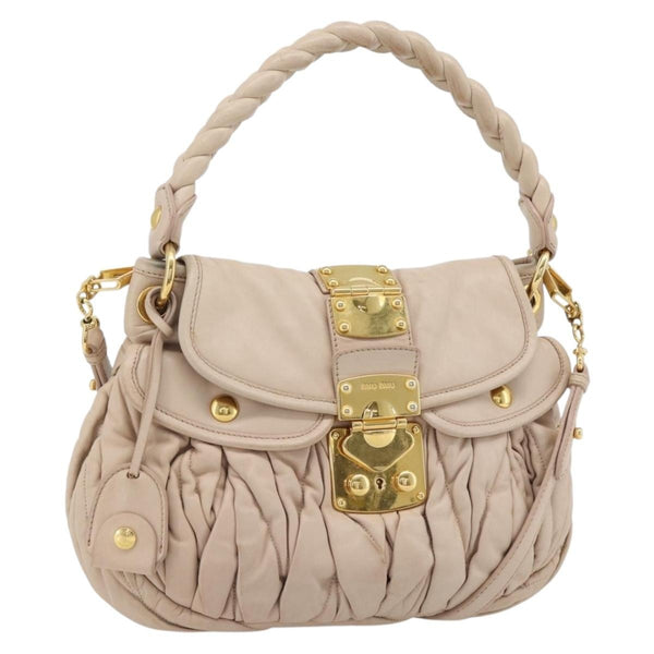 Miu Miu Vintage Handbag Leather - image 1
