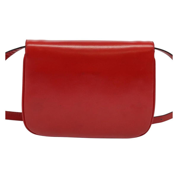 Celine Vintage Triomphe Shoulder Bag Leather Medium