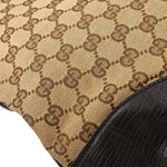 Gucci Vintage Horsebit Shoulder bag Canvas - image 10