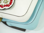 Fendi Double Baguette Embroidered Studded Leather Micro - image 8