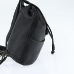 Fendi Logo Flap Drawstring Backpack Leather - image 4