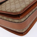 Celine Vintage Macadam Shoulder Bag Canvas and Leather - image 10